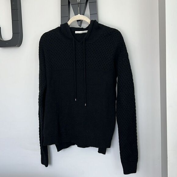 NWT One Grey Day Los Angeles Blake Hoodie in Black Size S - Picture 3 of 8